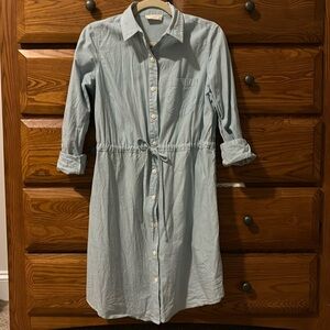 Rachel Parcell Chambray Denim Dress, Size Small EUC
